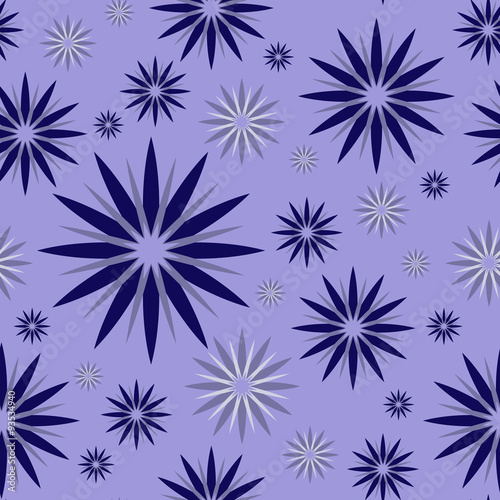 fairy purple stars abstract