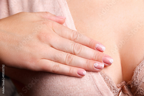 Wallpaper Mural Elegant nails with gel polish Torontodigital.ca