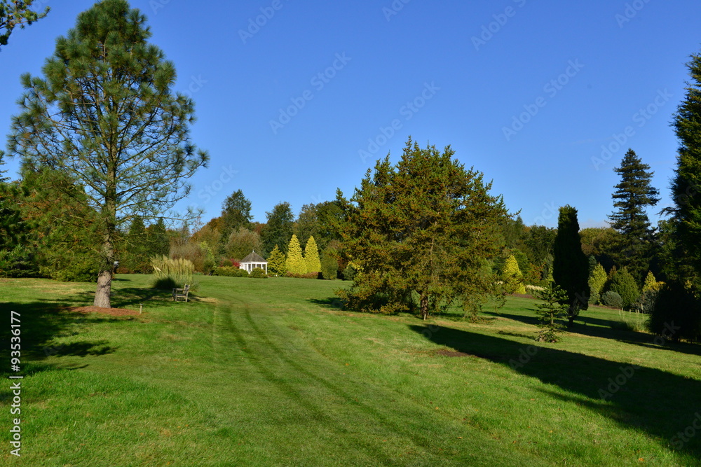 An English country estate in Autumn/Fall