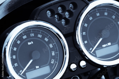 Motorcycle speedometer