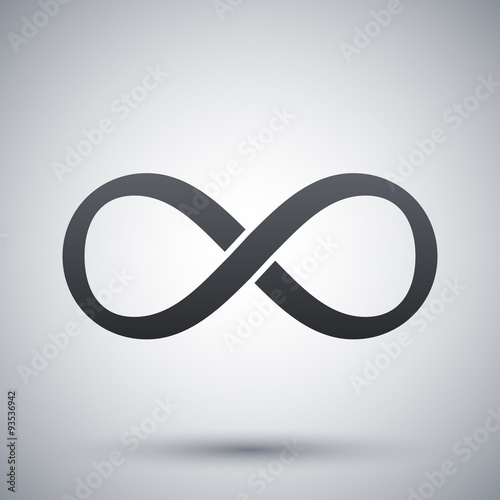 Vector infinity sign
