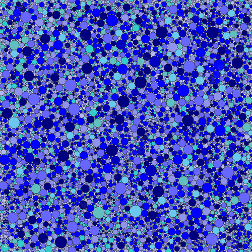 small blue circles texture background