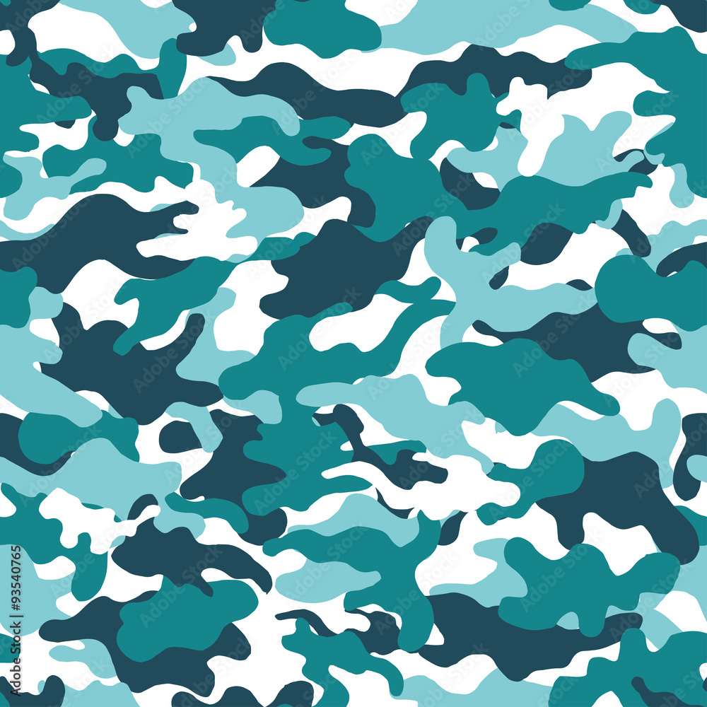 Obraz premium Camouflage background. Seamless pattern.Vector. 迷彩パターン