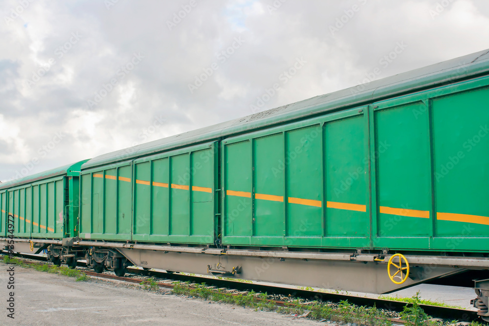 Obraz premium Goods train