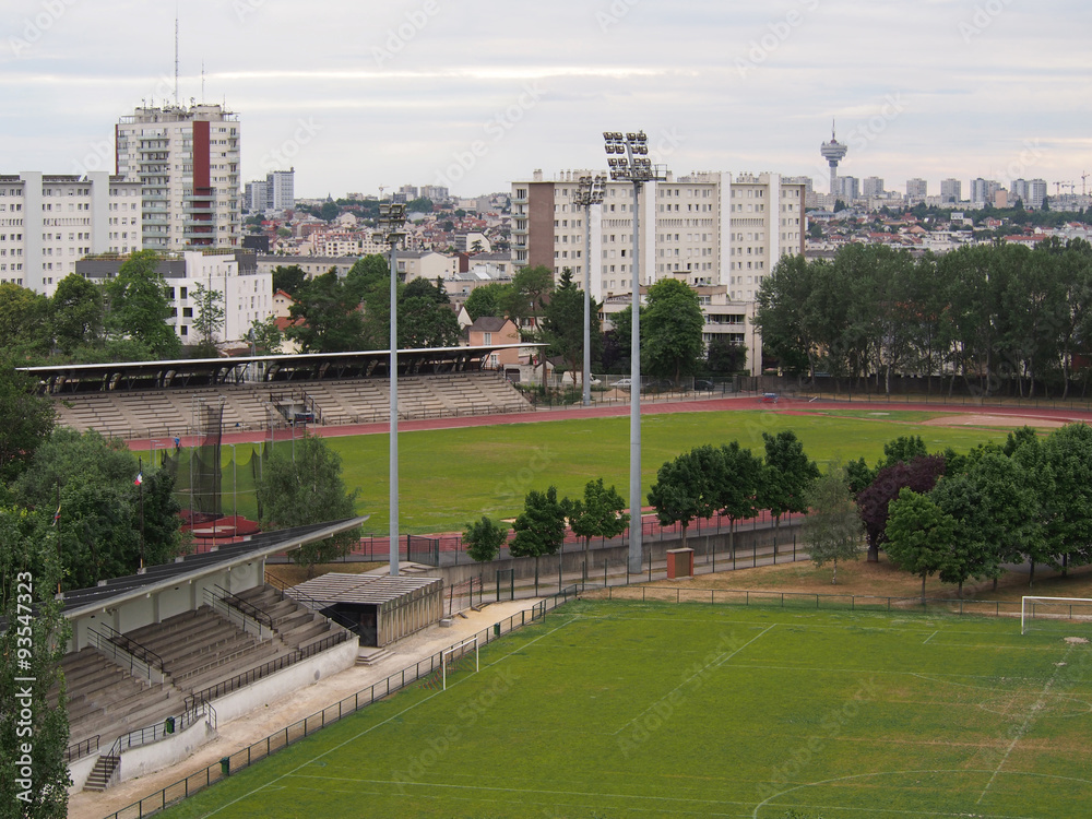 Fototapeta premium Stade des Grands Pêchers - Montreuil