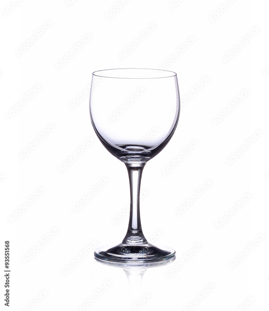 Glass isolated on white Glass isolated on white