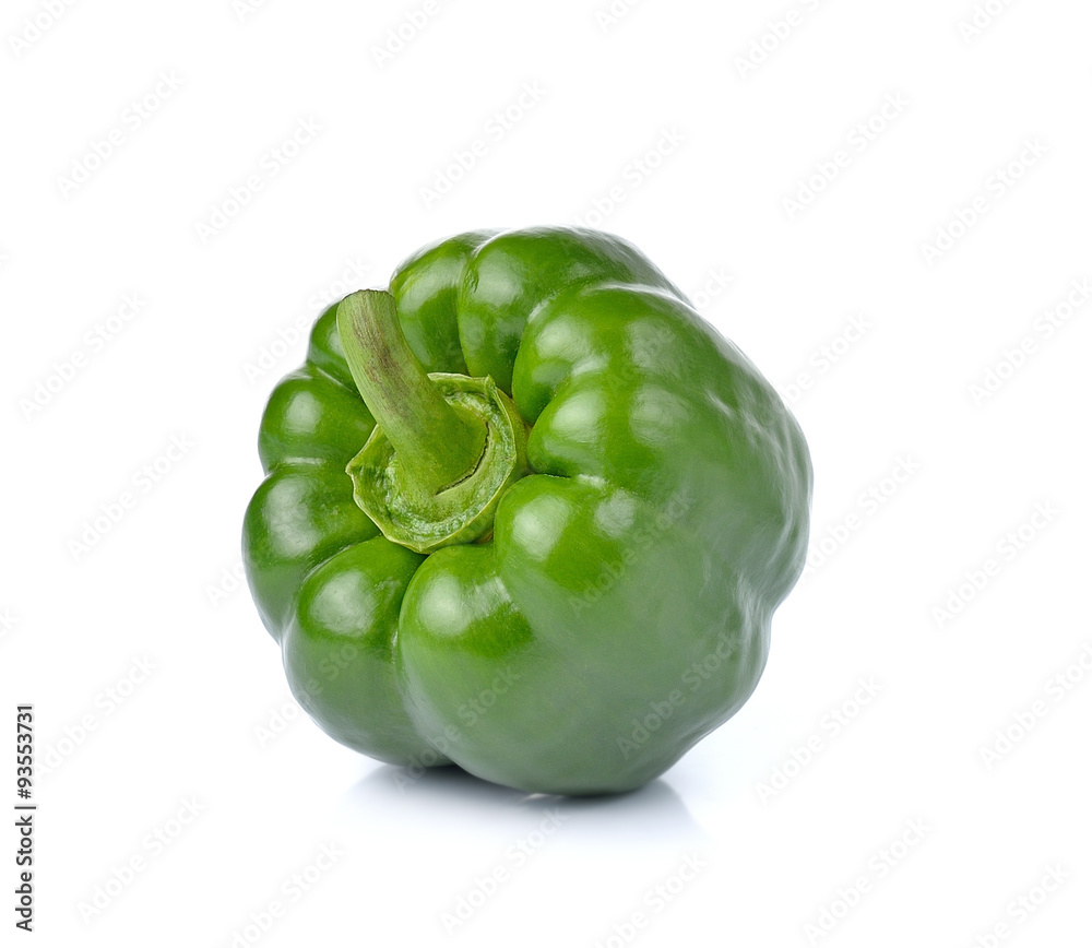 Fresh peppers isolated on white background Fresh peppers isolated on white background