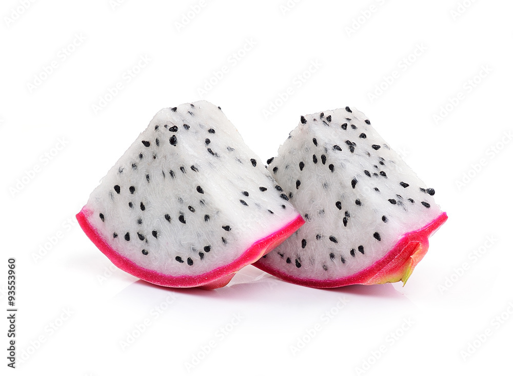 Dragon fruit isolated on white background Dragon fruit isolated on white background