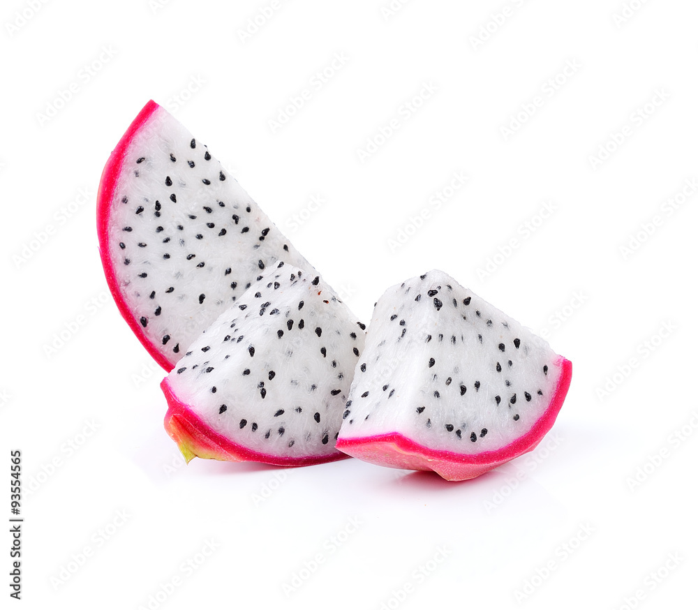 Dragon fruit isolated on white background Dragon fruit isolated on white background