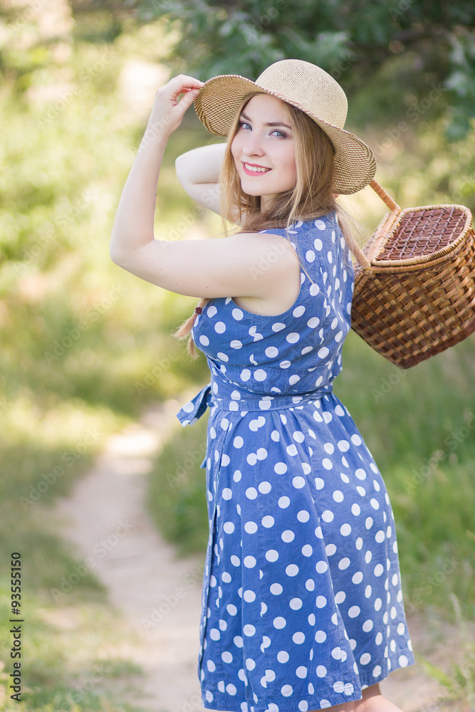 Beautiful happy woman 