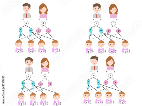 Determination by Blood Type

