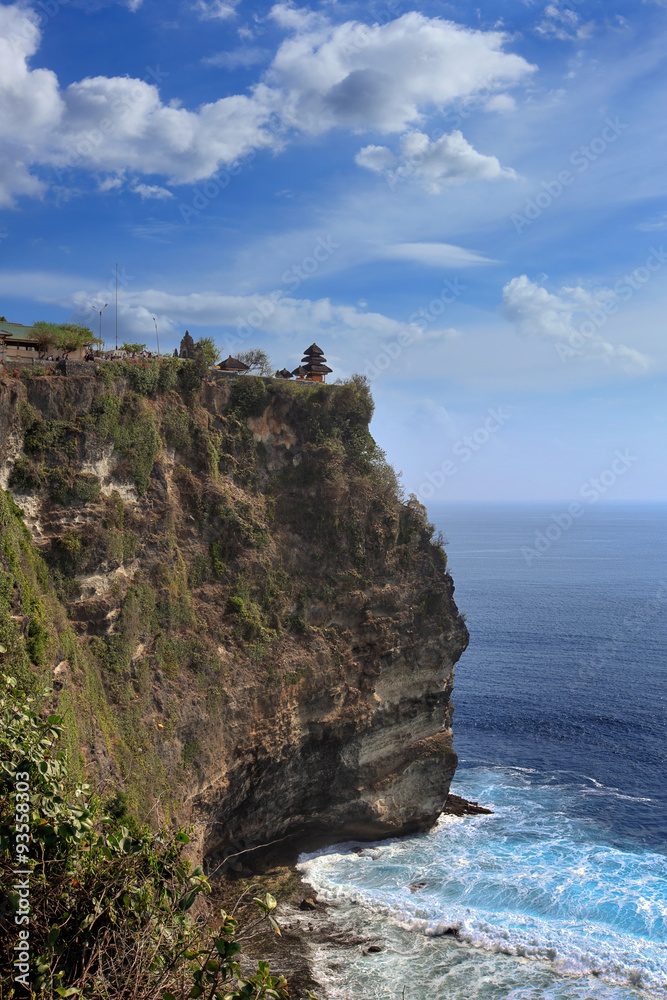 The sea in summer season at Uluwatu, Bali, Indonesia