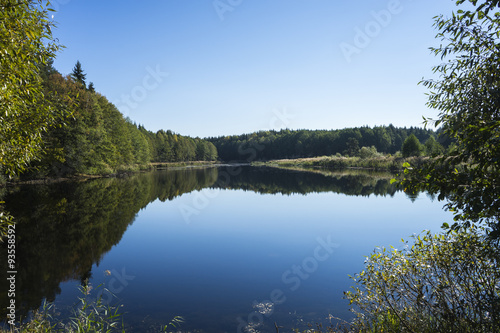 lake Kamenka near the lost village