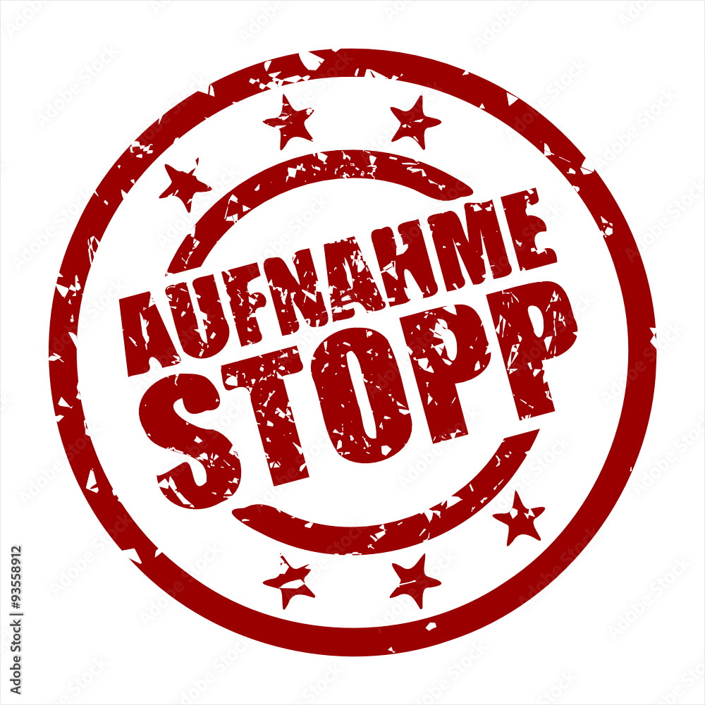 stempel aufnahme stopp I