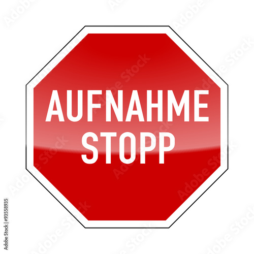 verkehrszeichen v2 aufnahme-stopp II