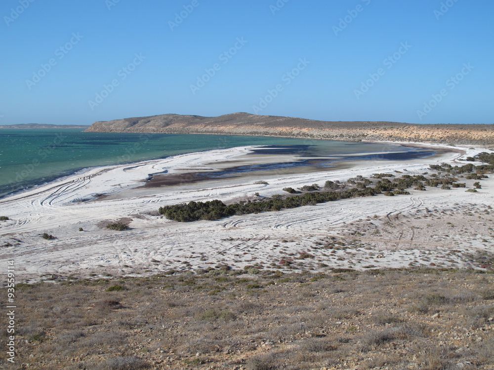 eagle bluff, shark bay, western australia eagle bluff, shark bay, western australia