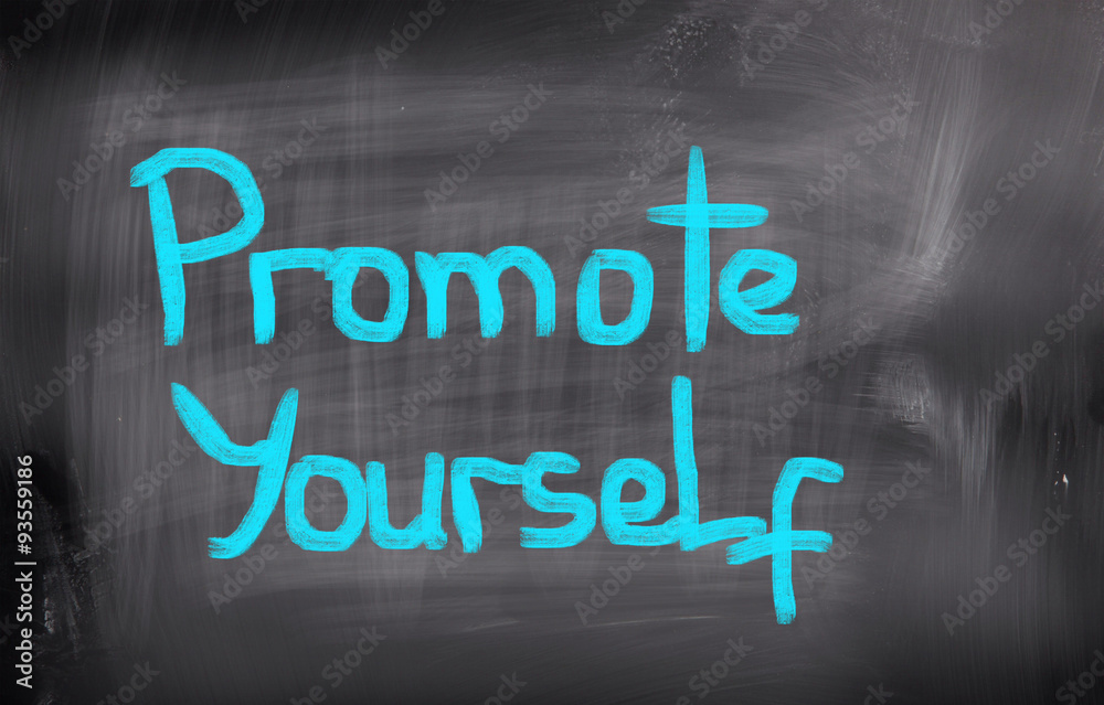 Promote Yourself Concept