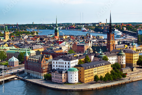 Stockholm city in Sweden