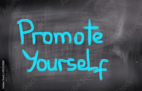 Promote Yourself Concept