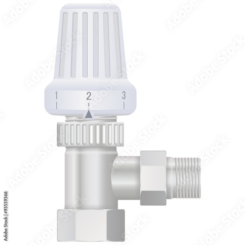Thermostat. Water Valve. 