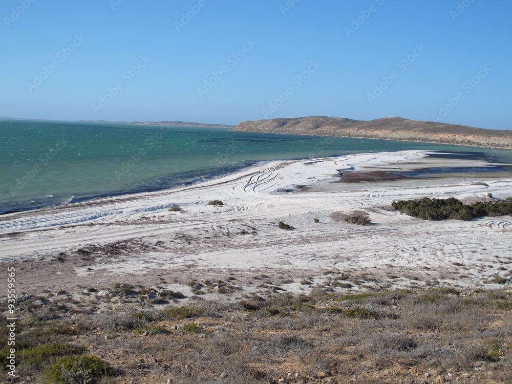 eagle bluff, shark bay, western australia eagle bluff, shark bay, western australia