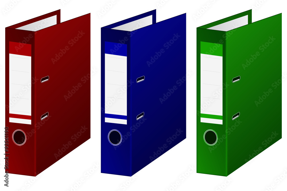 Folder for office paper and documents. Folder for office paper and documents.