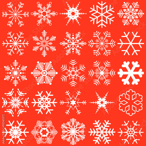 snow flakes collection