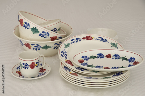Dutch dinner service