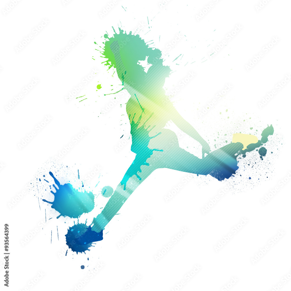 Dancer silhouette