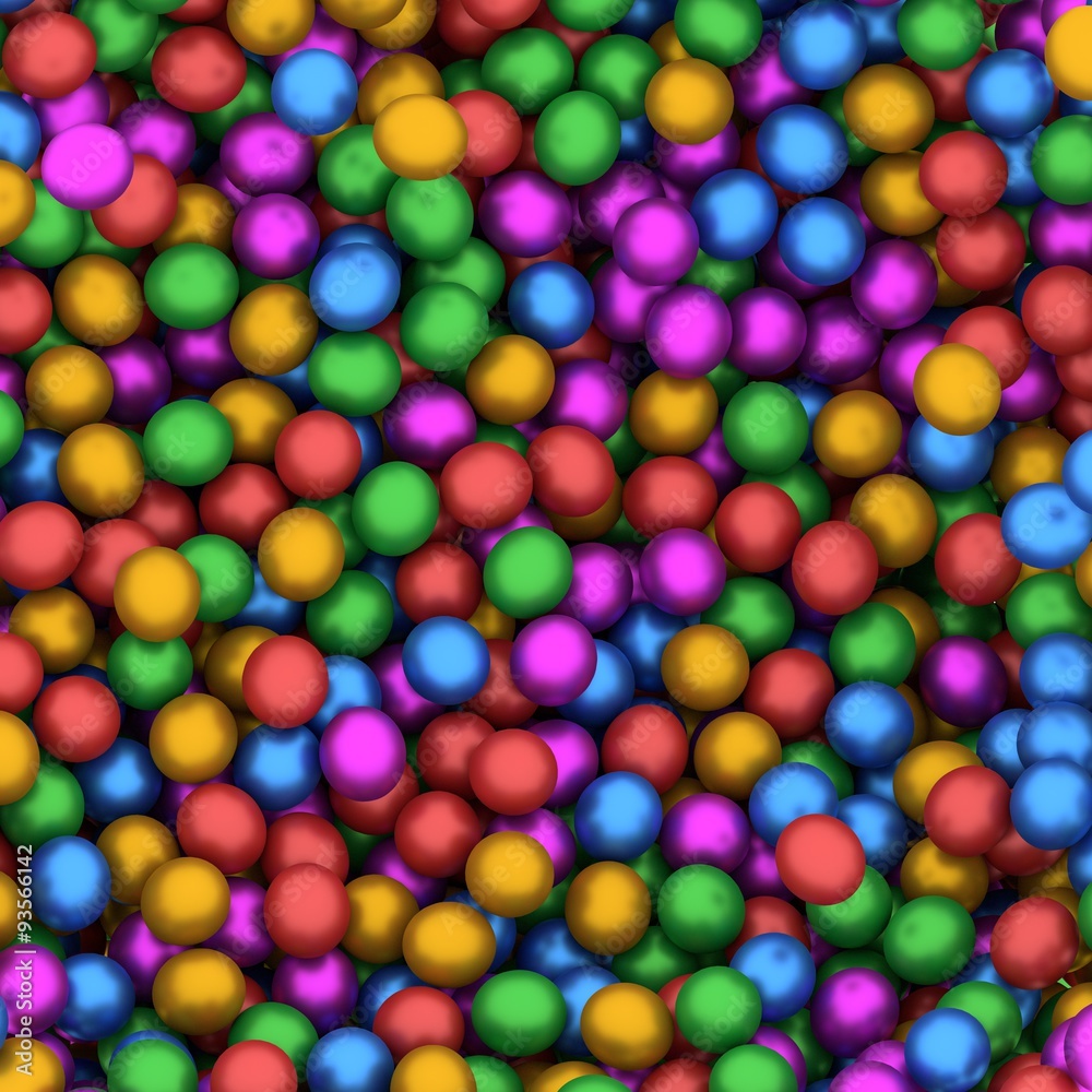 Fototapeta premium abstract colorful spheres collection