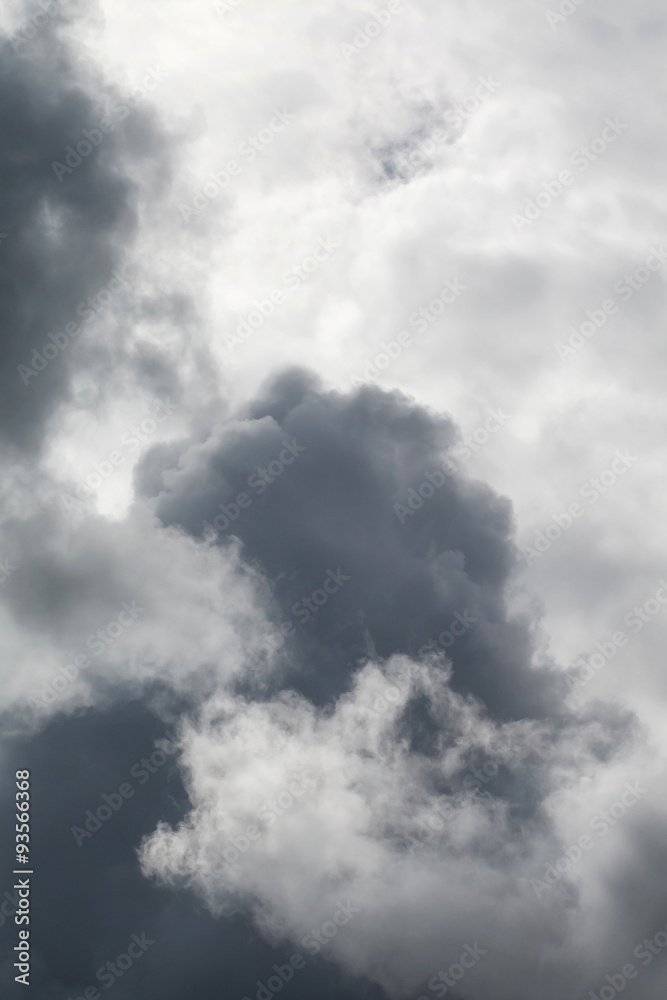 Fototapeta premium Sky. Dramatic sky with stormy clouds