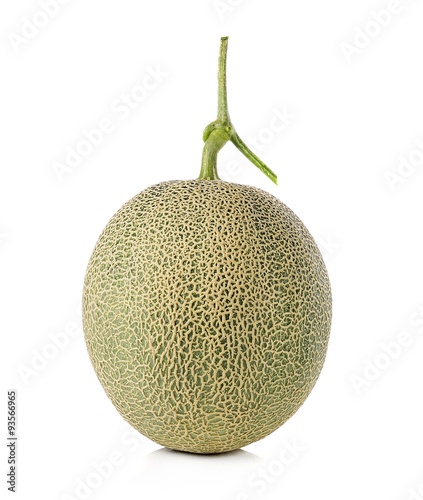 cantaloupe melon isolated on white background