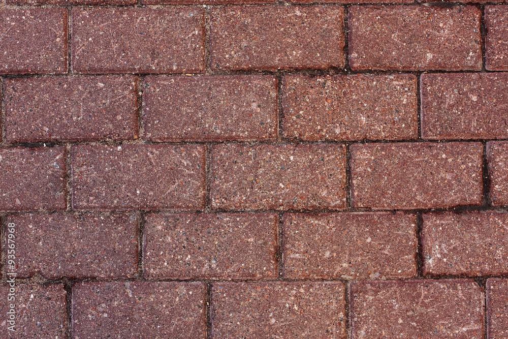 Obraz premium Image of brick pavement texture