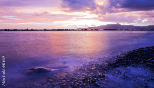 blue hour to the beach