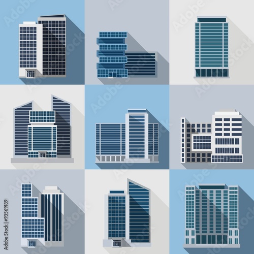 Office Buildings Set
