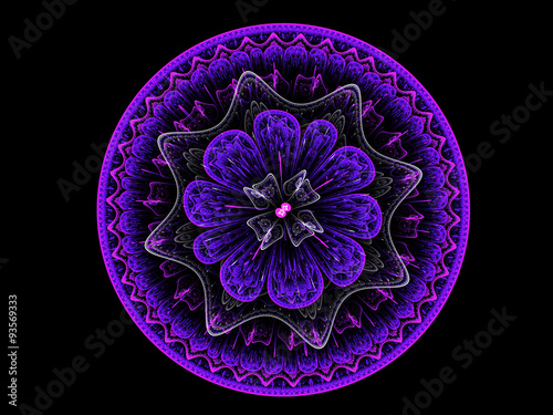 Floral mandala