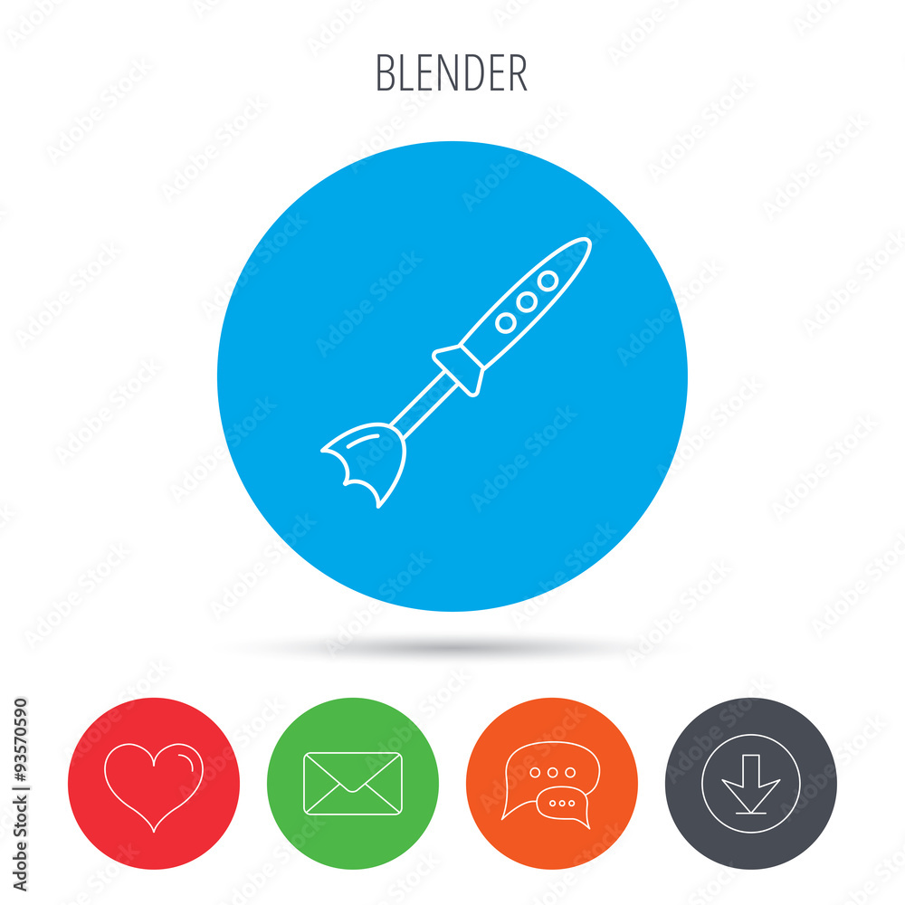 Blender icon. Mixer sign. Blender icon. Mixer sign.