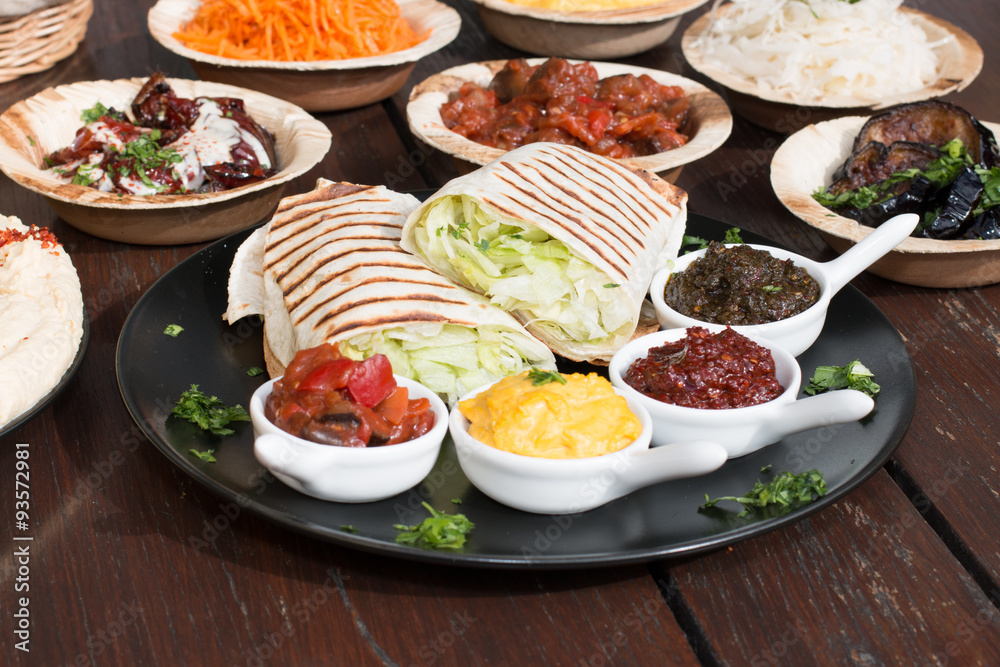 Different appetizer and anti pasti Different appetizer and anti pasti