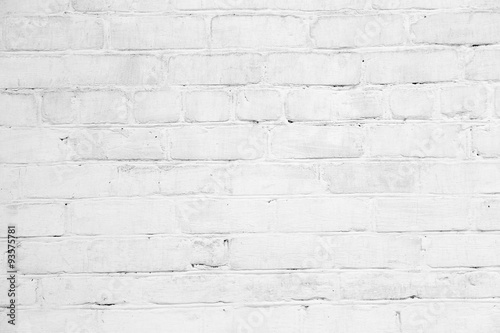 White brick wall