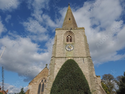 Photography St Mary Magdalene church in Tanworth in Arden