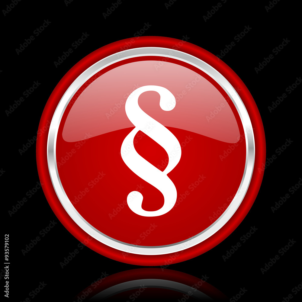 paragraph red glossy cirle web icon on black bacground paragraph red glossy cirle web icon on black bacground