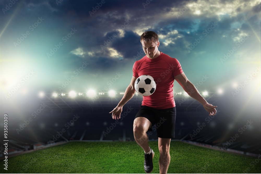 Naklejka premium Soccer.