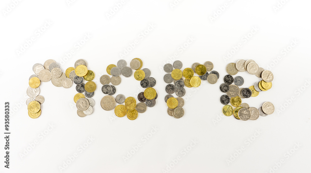 Word More using Malaysia Coins Word More using Malaysia Coins