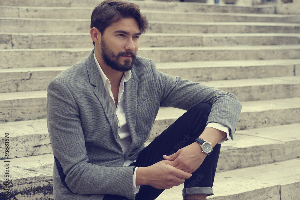 Obraz premium fashion man