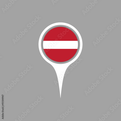 latvia flag,,pin Free Download latvia flag,,pin - GFXLoad