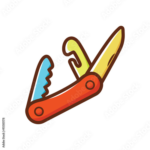 Pocket Knives Vector
