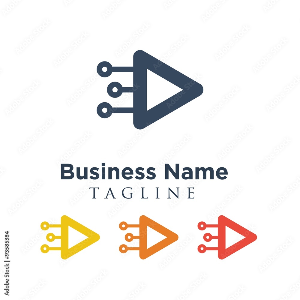 connection vector logo icon connection vector logo icon