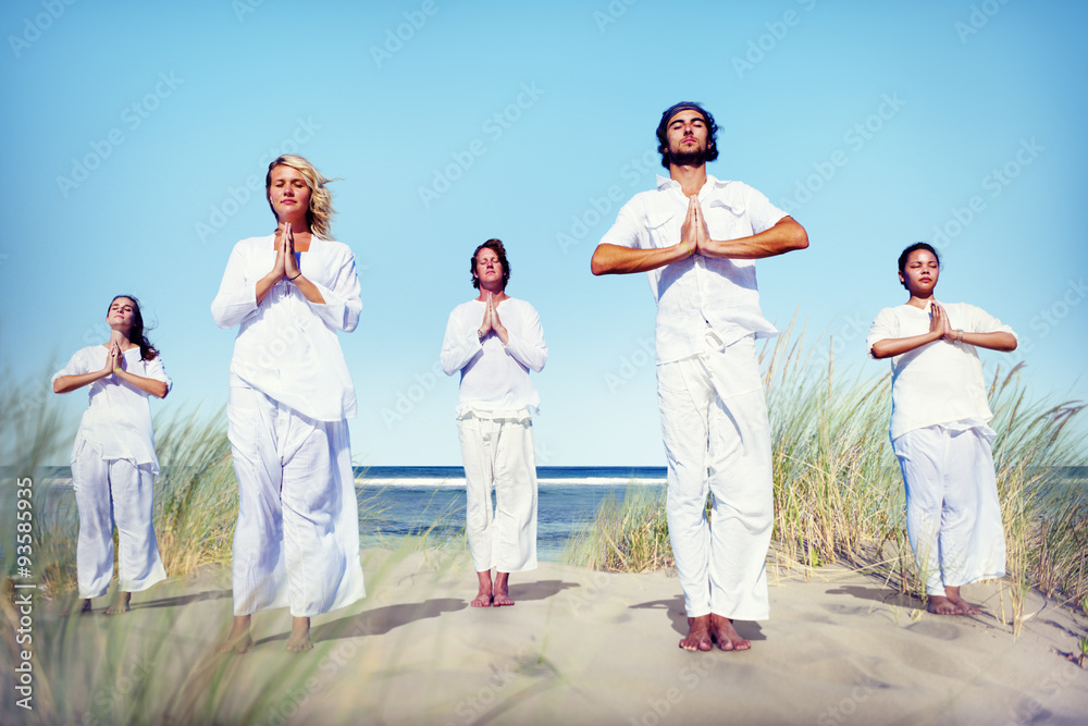 Meditation Yoga Wellness Peaceful Relaxation Concept
