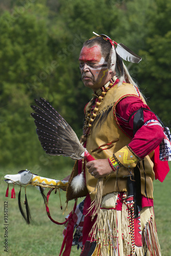 Traditional Native American Man
