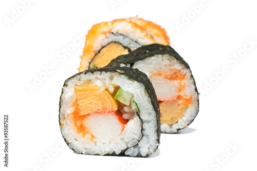 sushi isolate on white 